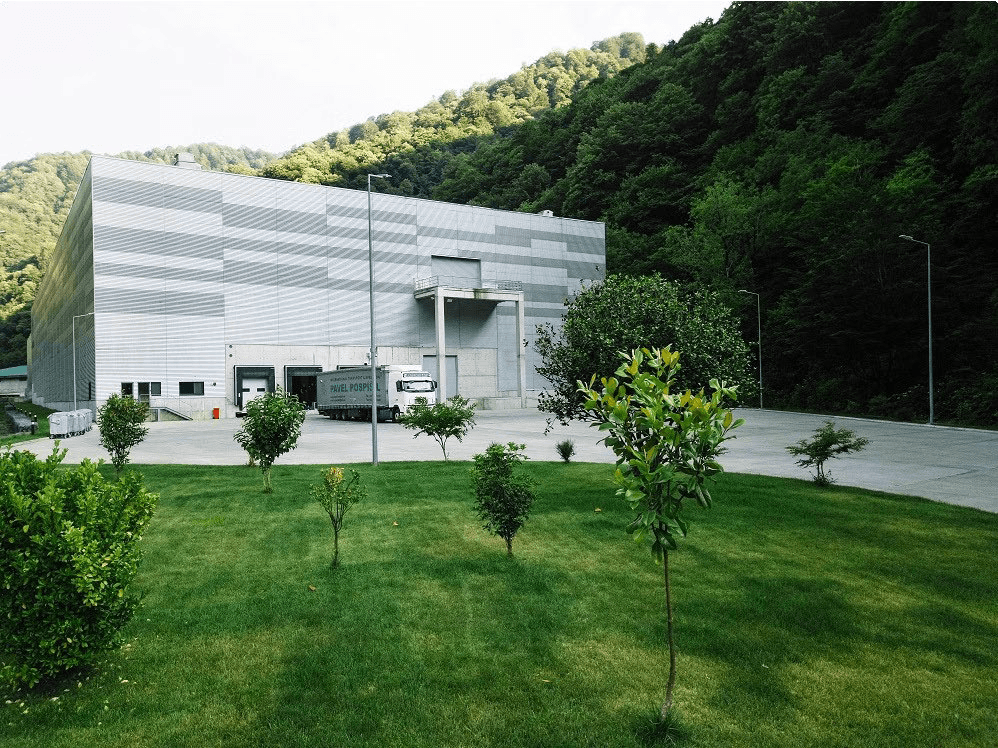 Georgian production facility exterior